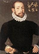 POURBUS, Frans the Younger Portrait of Olivier van Nieulant af oil on canvas